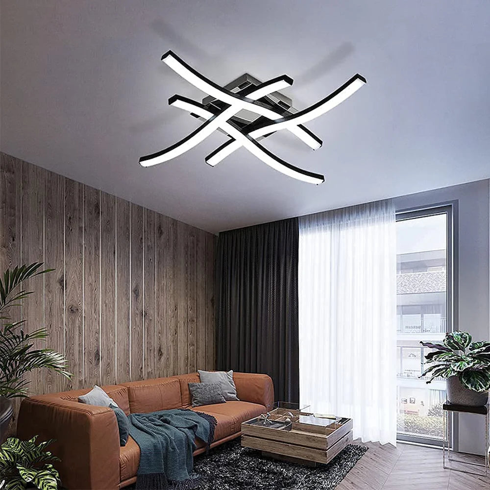 24W LED Modern Ceiling Lamp For Living Room Bedroom Interior Lighting