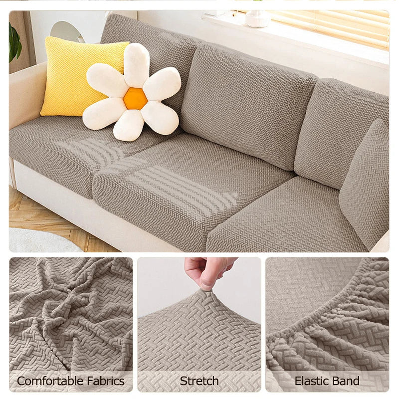 New Jacquard Sofa Seat Covers Stretch Sofa Couch Cover